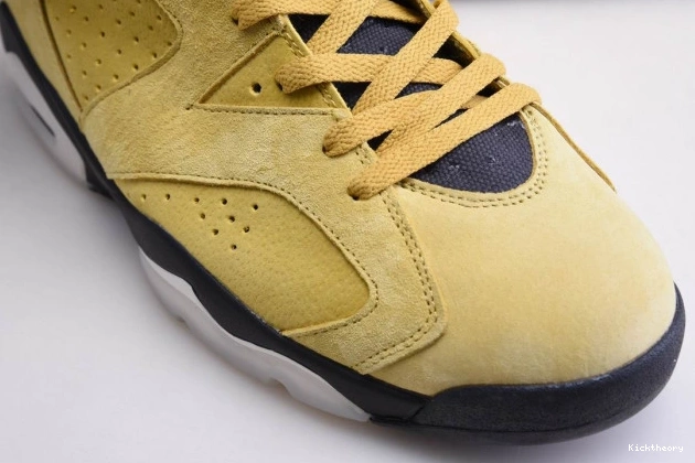Kick Theory SCOTT 6 JORDAN X TRAVIS AIR CN1084-300 YELLOW 0806